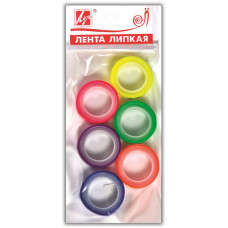 Flüoresan yapışqan lent 12mm*5m*6 ədəd çantada
